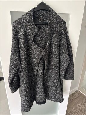 Maje wool blend  OH15 magenta black